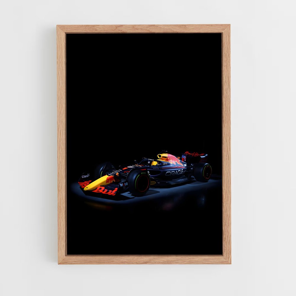 Poster Red Bull Racing RB18 – affiche Voitures de Formule 1 (vue 4)